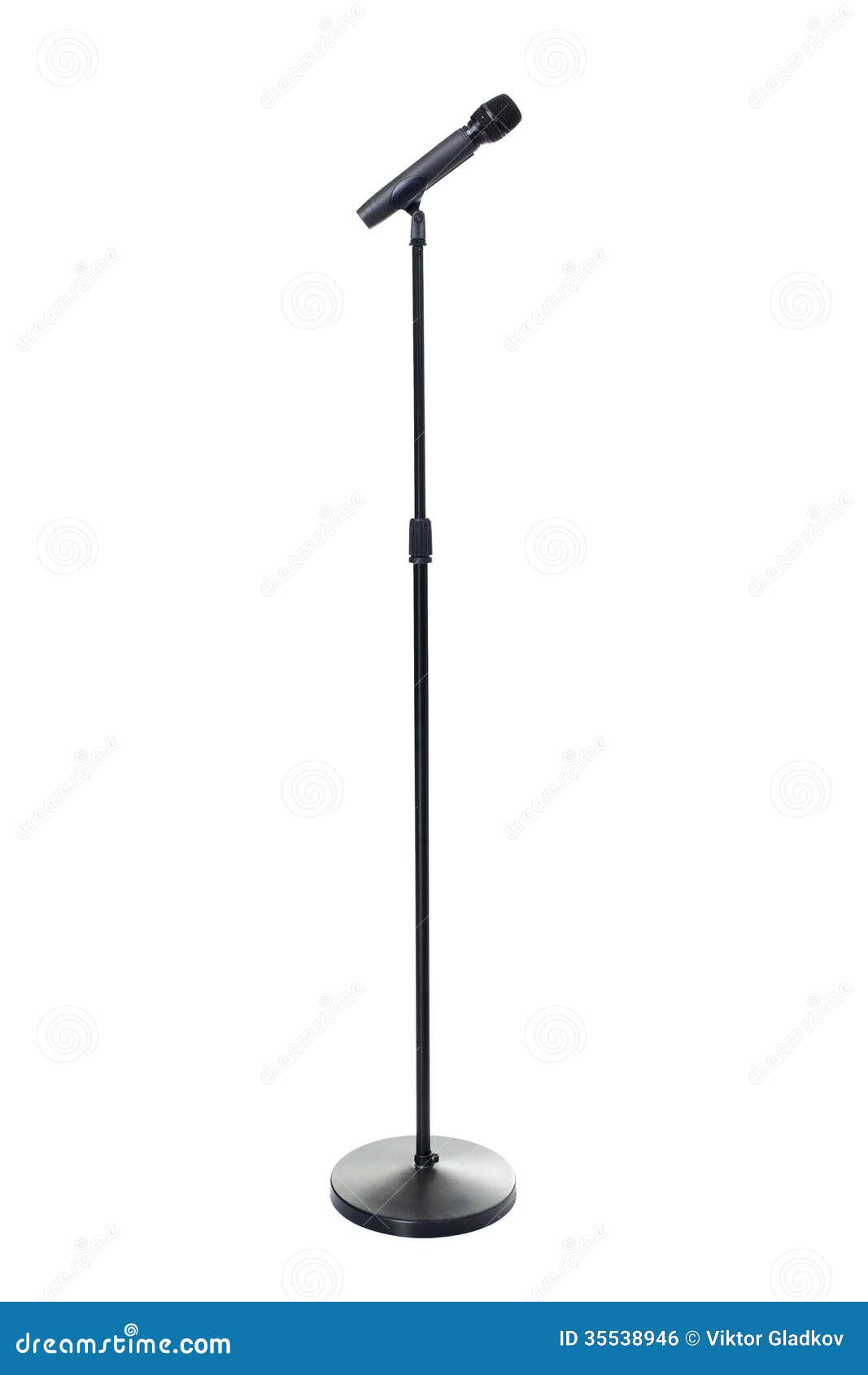 Microphone and stand stock photo. Image of dynamic, popular - 35538946