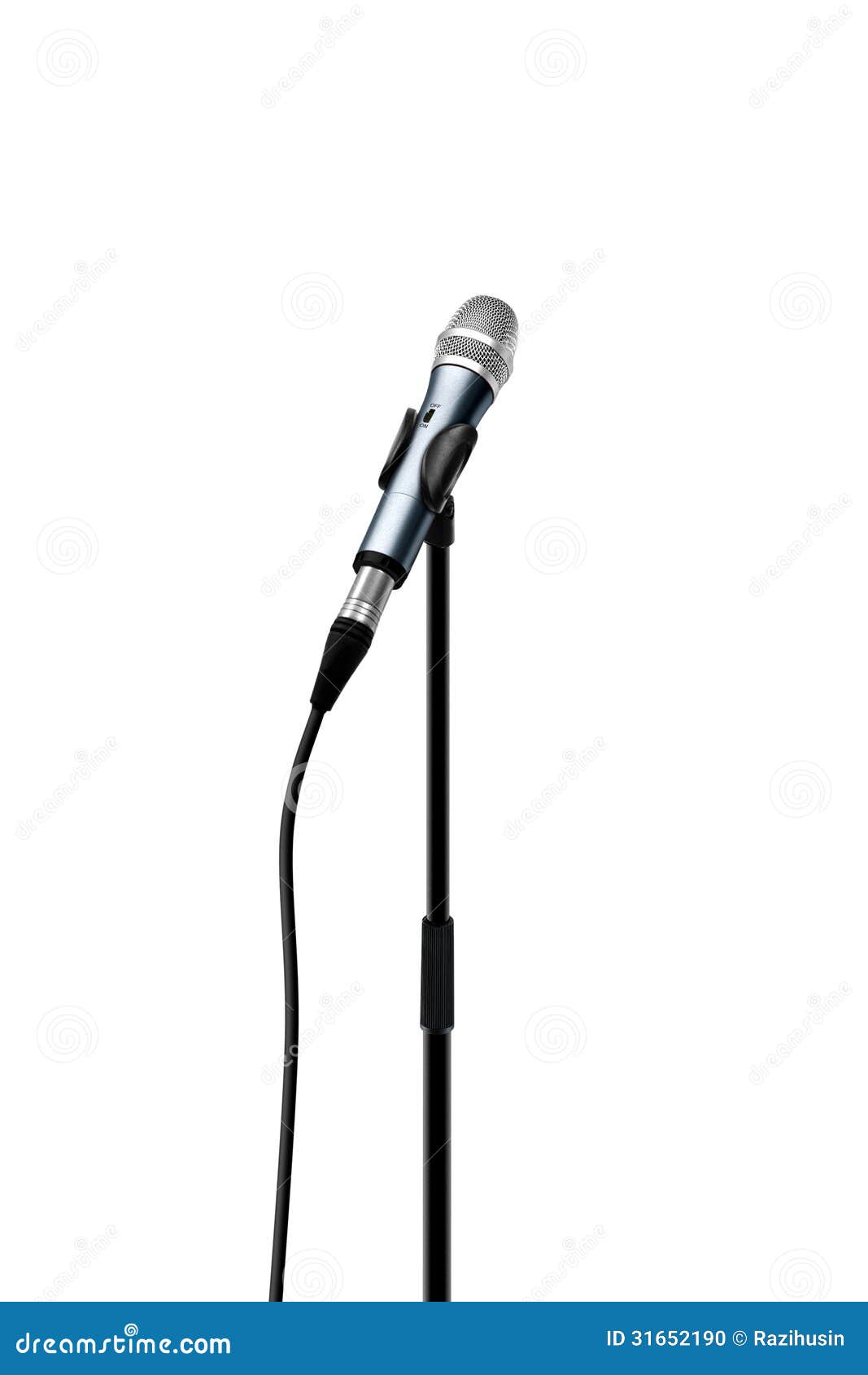 Microphone standing stock photo. Image of audio, rock 31652190