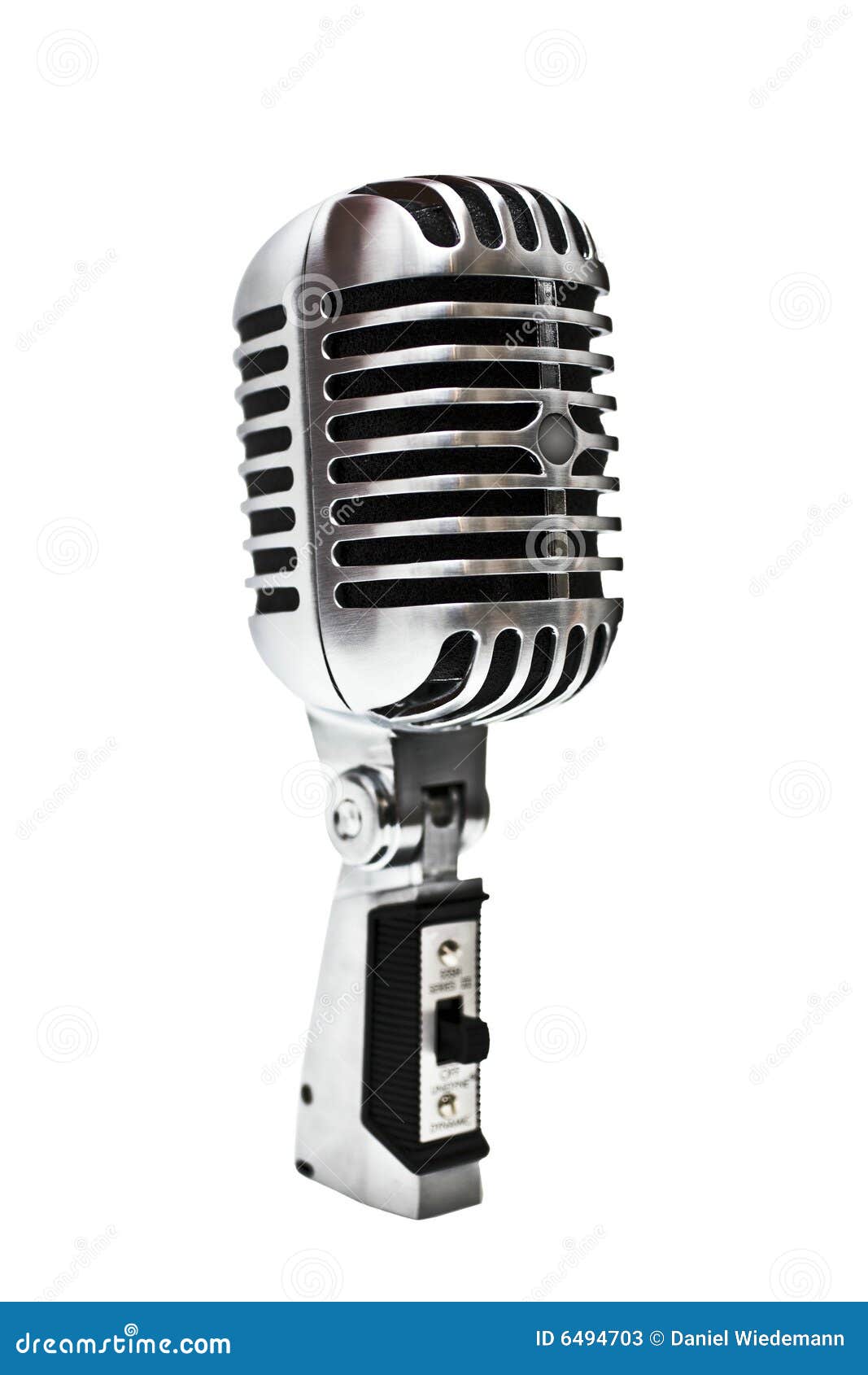 Microphone on White Background Stock Image Image of show, music 6494703