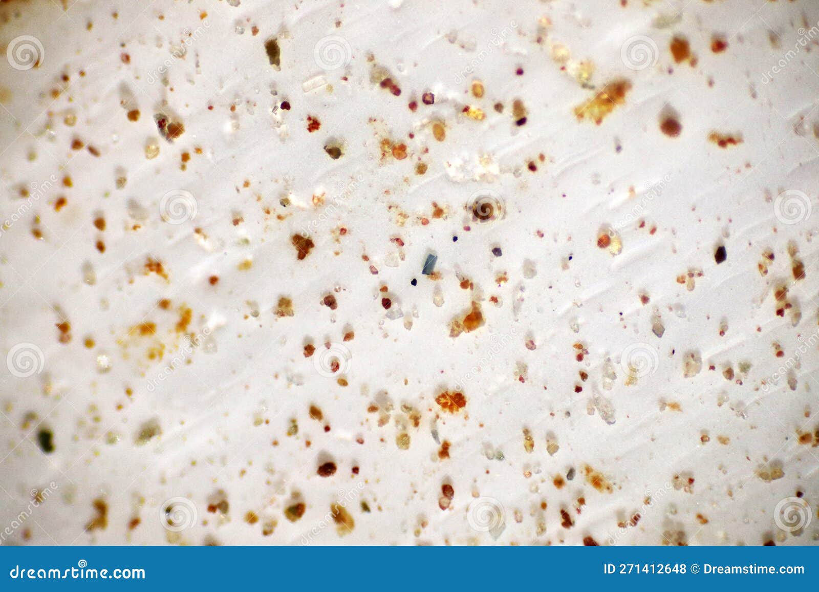 microplastics inside the soil. concept of global warming and climate change.