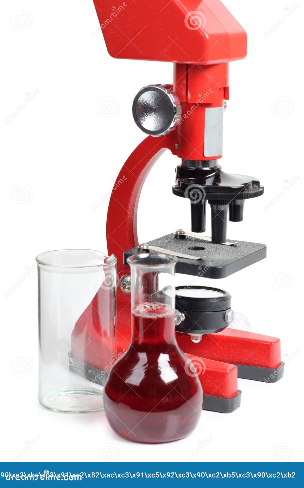 Microscope and glasses stock photo. Image of microscope 36657296