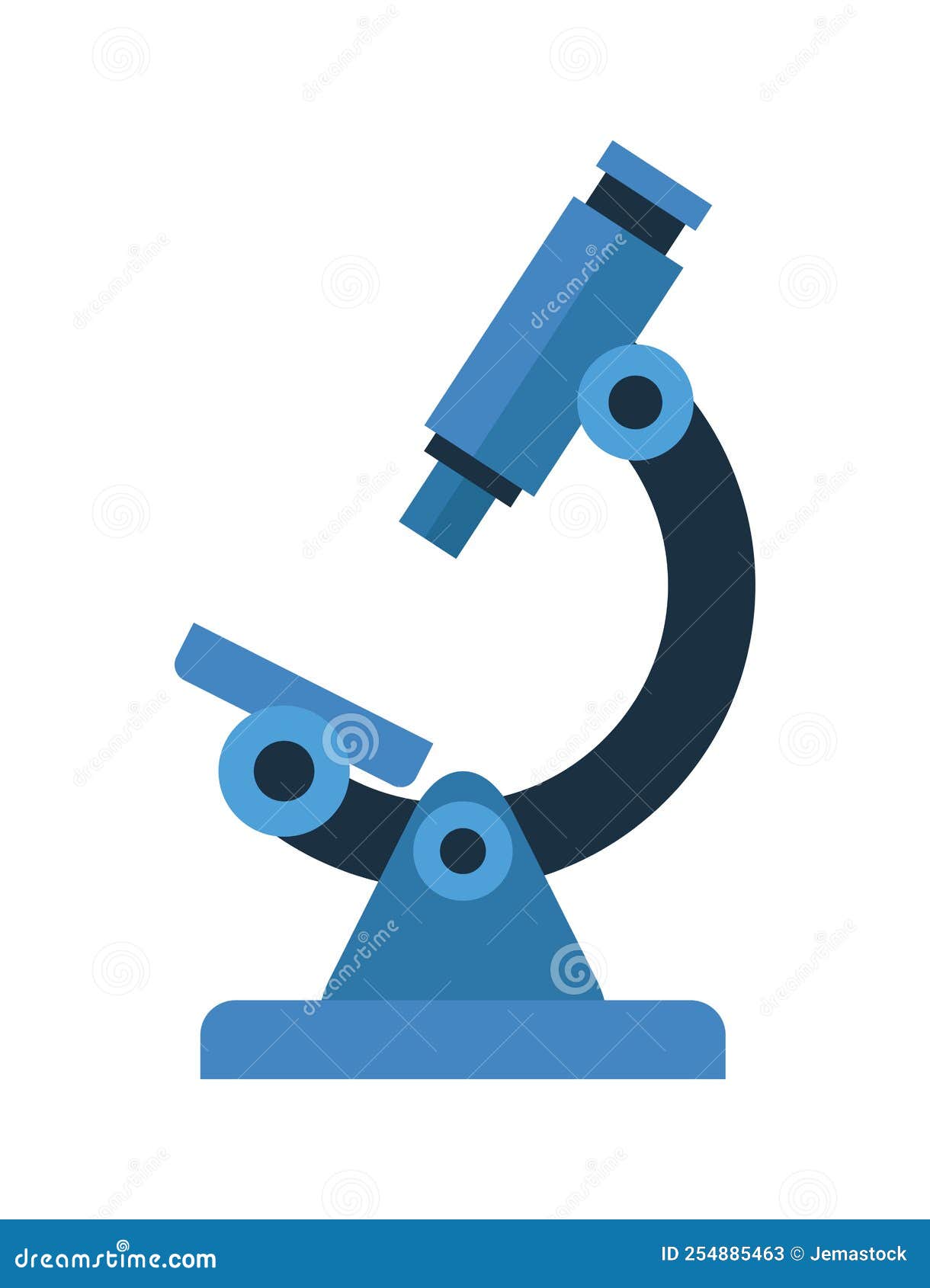 Microscope Laboratory Supply Stock Illustration Illustration of zoom