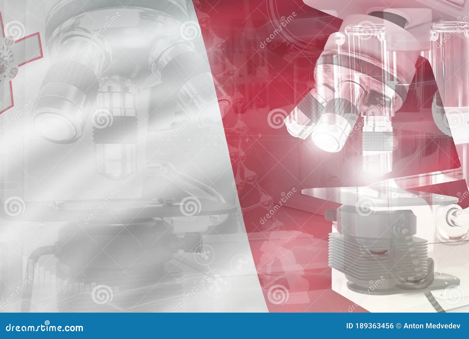 Microscope on Malta Flag Science Development Conceptual Background