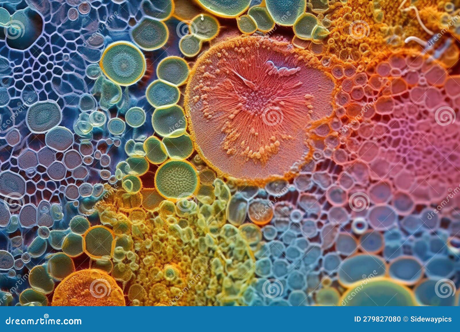 microscopic organism - generative ai