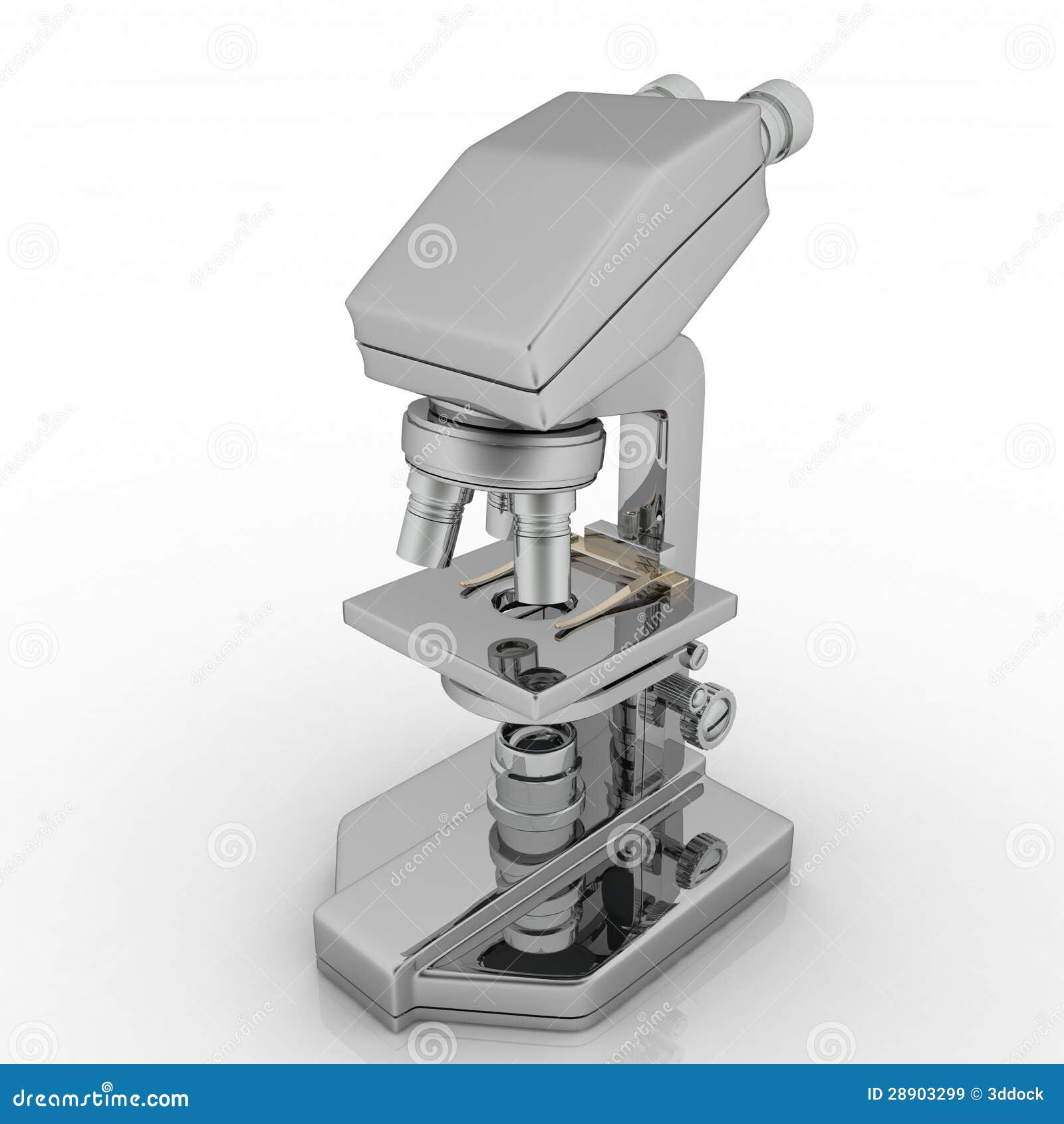 Microscopio Ottico Del Laboratorio Professionale Illustrazione di Stock -  Illustrazione di strumento, professionista: 28903299