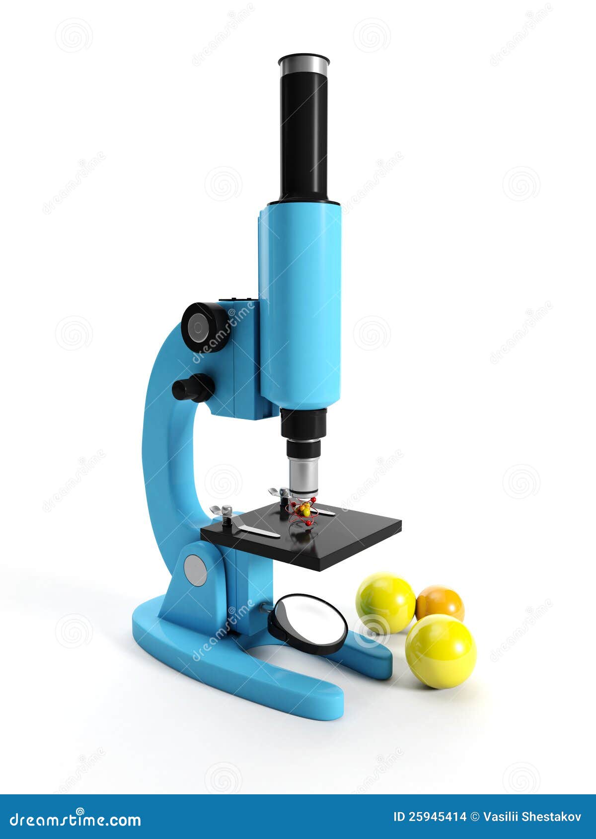 Encantador microscopio de laboratorio plano pastoral: vector de stock  (libre de regalías) 2350985189 | Shutterstock, image size:1200x1690