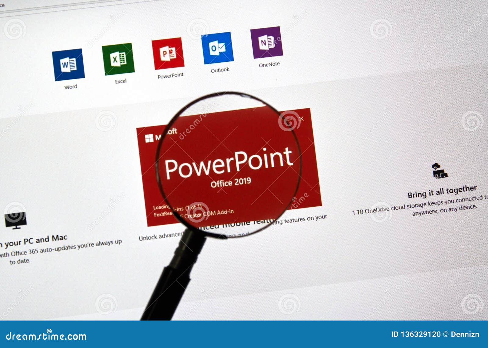 Microsoft Office Powerpoint Editorial Image Image Of Intelligence Display