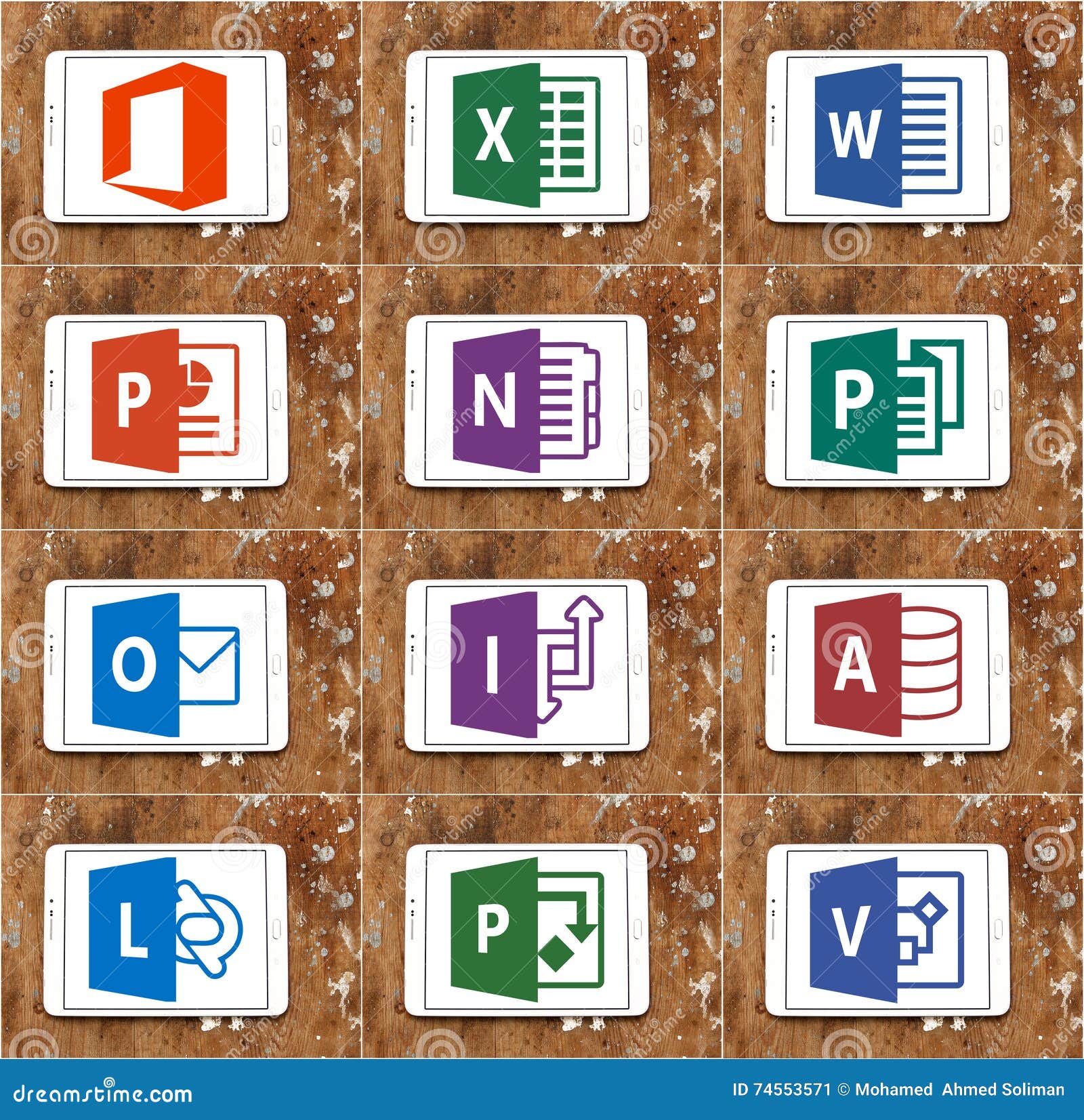 Microsoft Office Word, Excel, Powerpoint Editorial Photo - Image of hands,  applications: 74553571