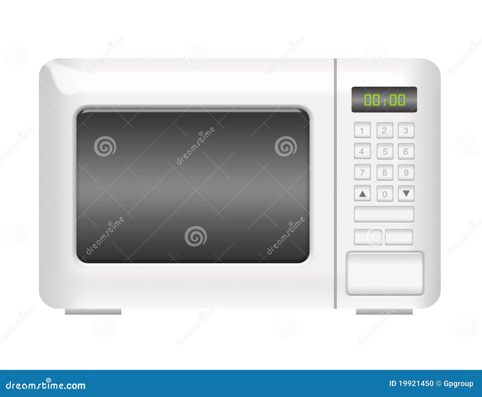 Microwave Numbers Stock Illustrations 11 Microwave Numbers Stock