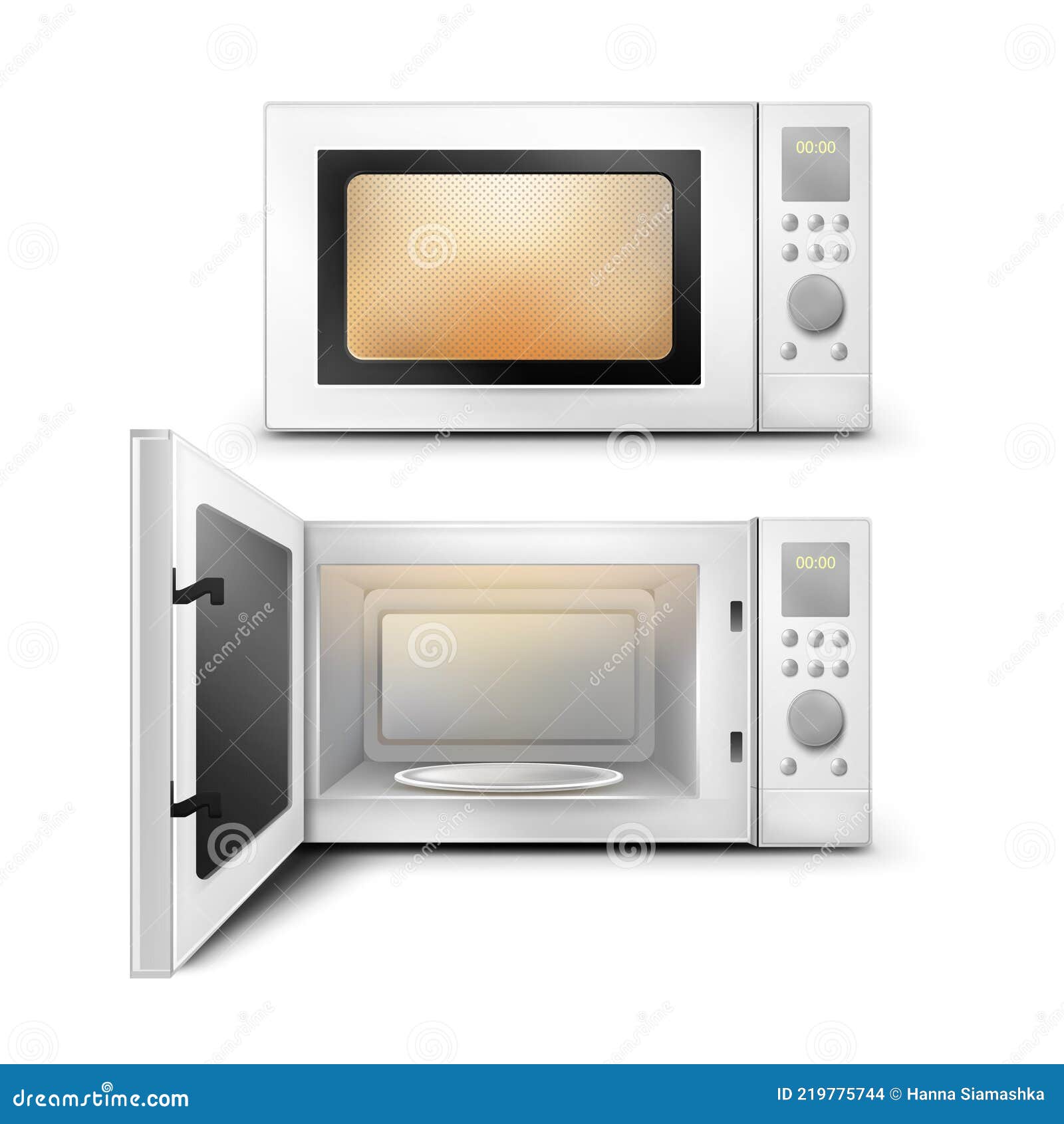 Open 2024 microwave oven