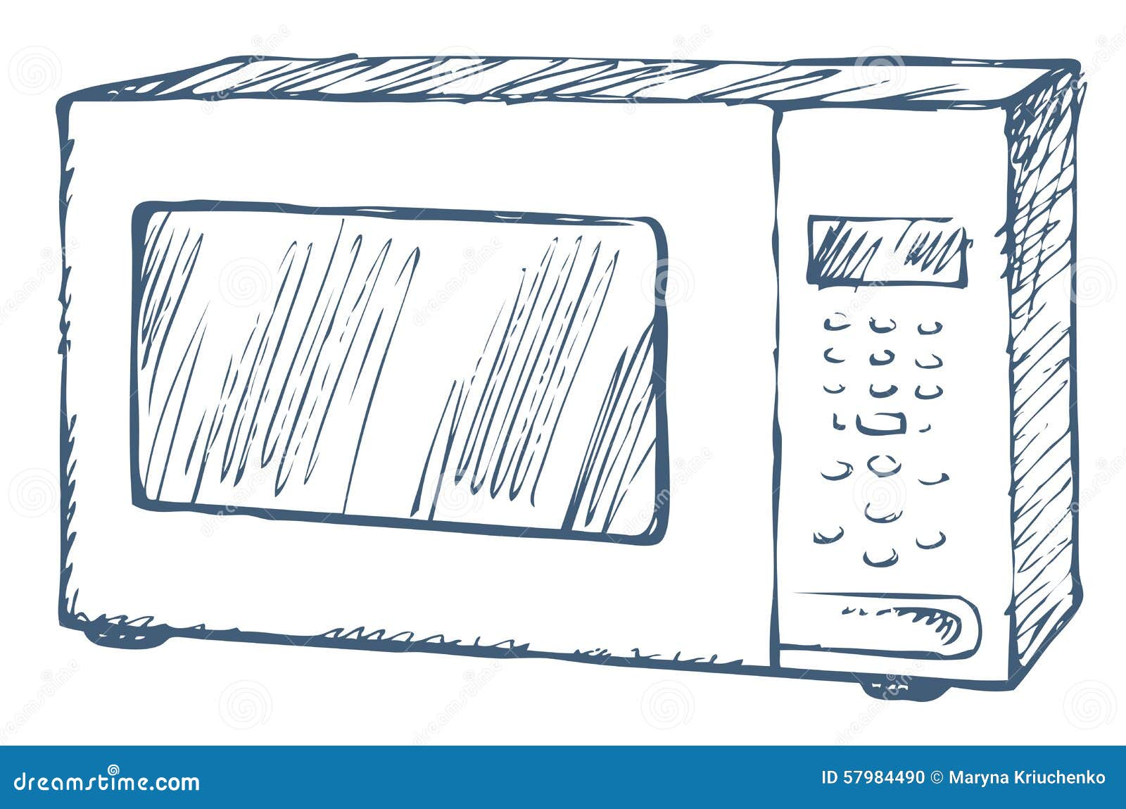 microwave vector sketch 16776882 Vector Art at Vecteezy