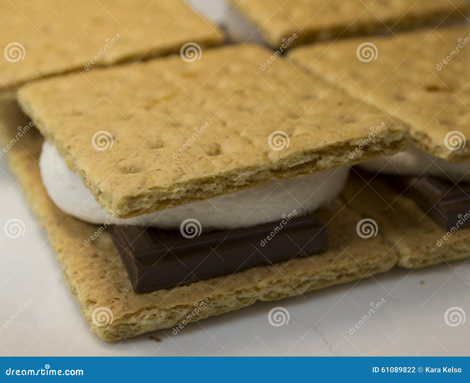 Microwave Smores Inside stock photo. Image of cracker - 61089822