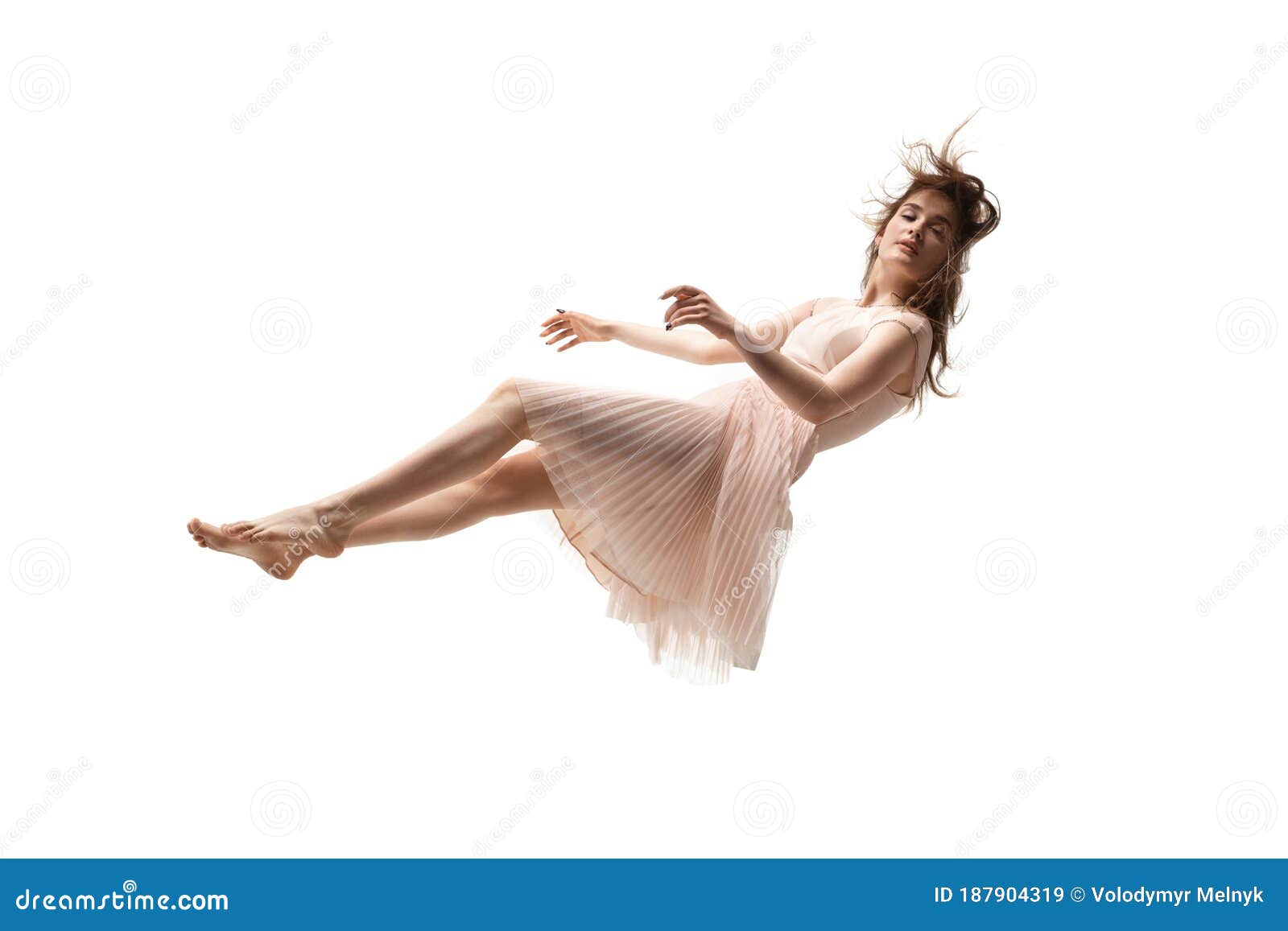 Beauty In Midair Stock Photo - Download Image Now - Jumping