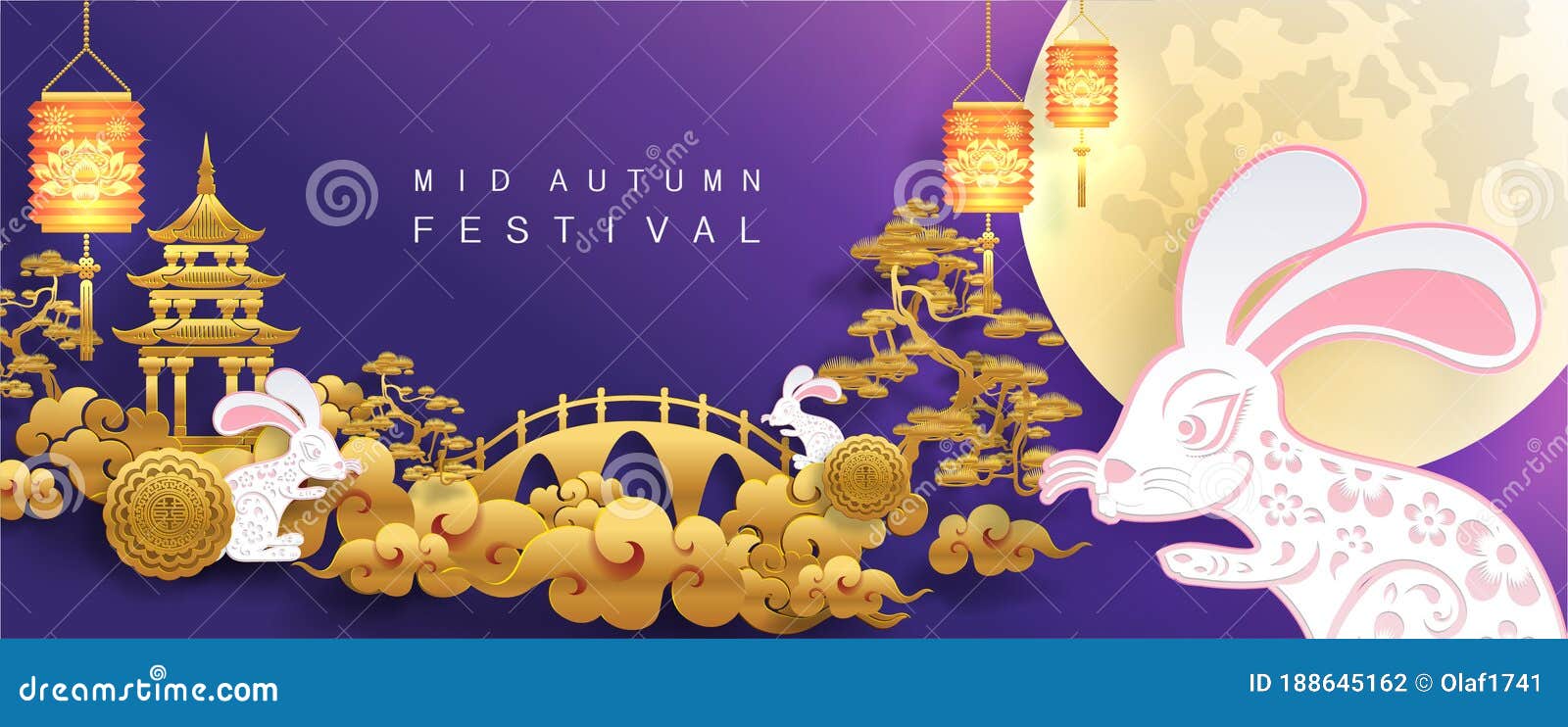 mid autumn festival or moon festival