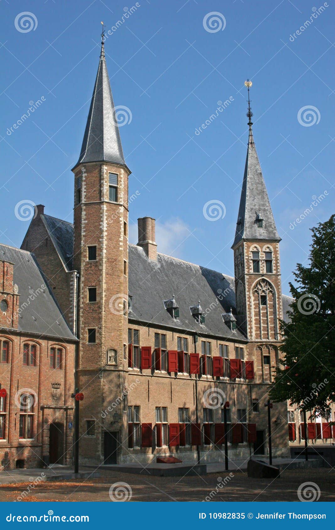 Middelburg, Holland stock image. Image of tower, shutters 10982835