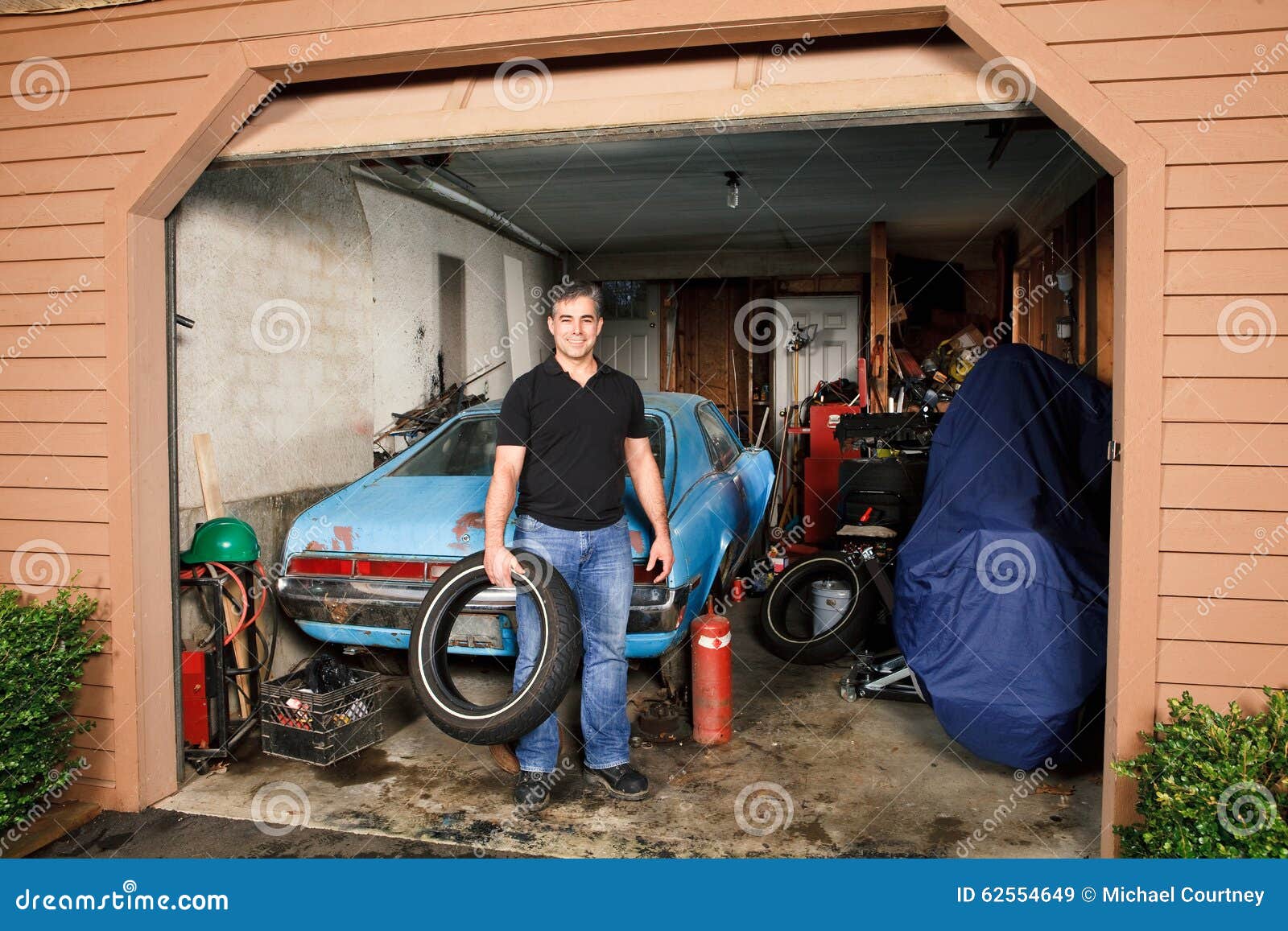 376 Middle Aged Man Garage Stock Photos - Free & Royalty-Free