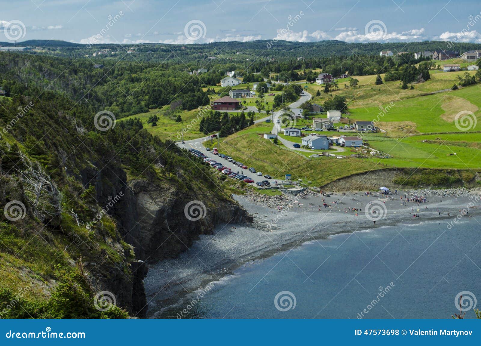 Middle Cove Beach, Newfoundland, Canada Stock Photo Image of ocean