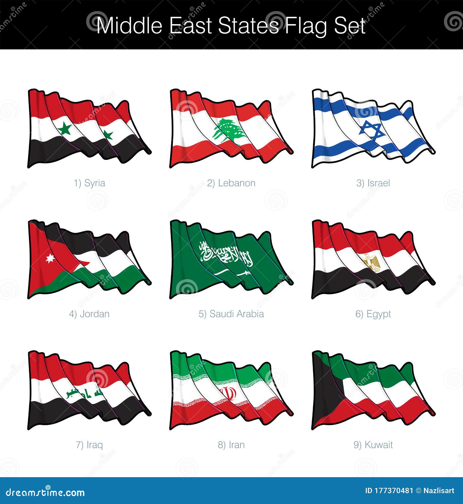 Flag - Syria/UAR Flag