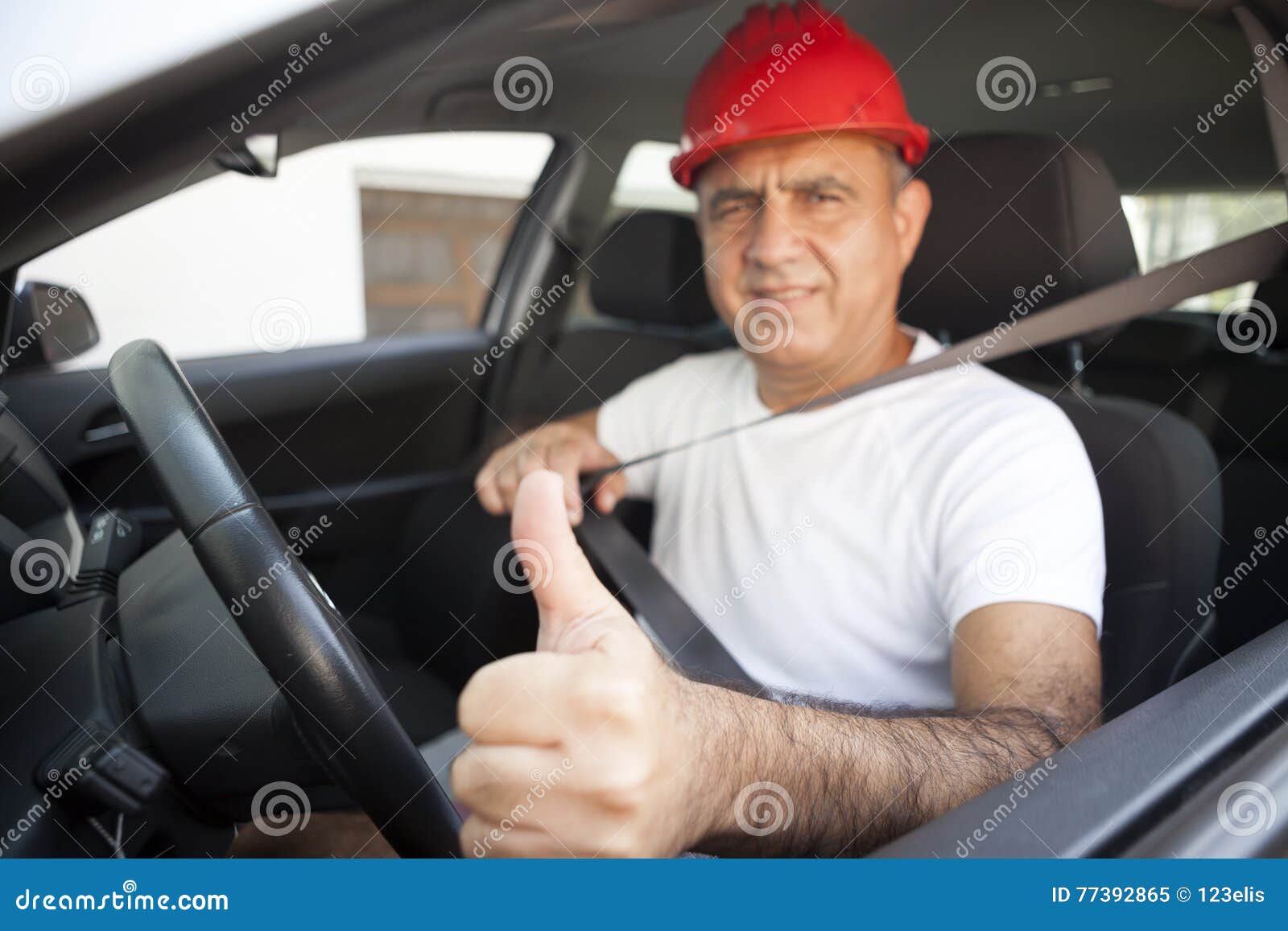 Middle Eastern Driver stock image. Image of eastern, belt 77392865