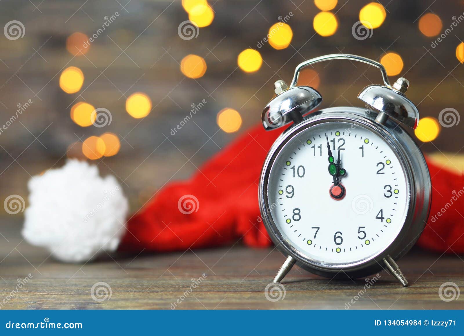 Midnight Clock. New Years Countdown Stock Photo - Image of year ...