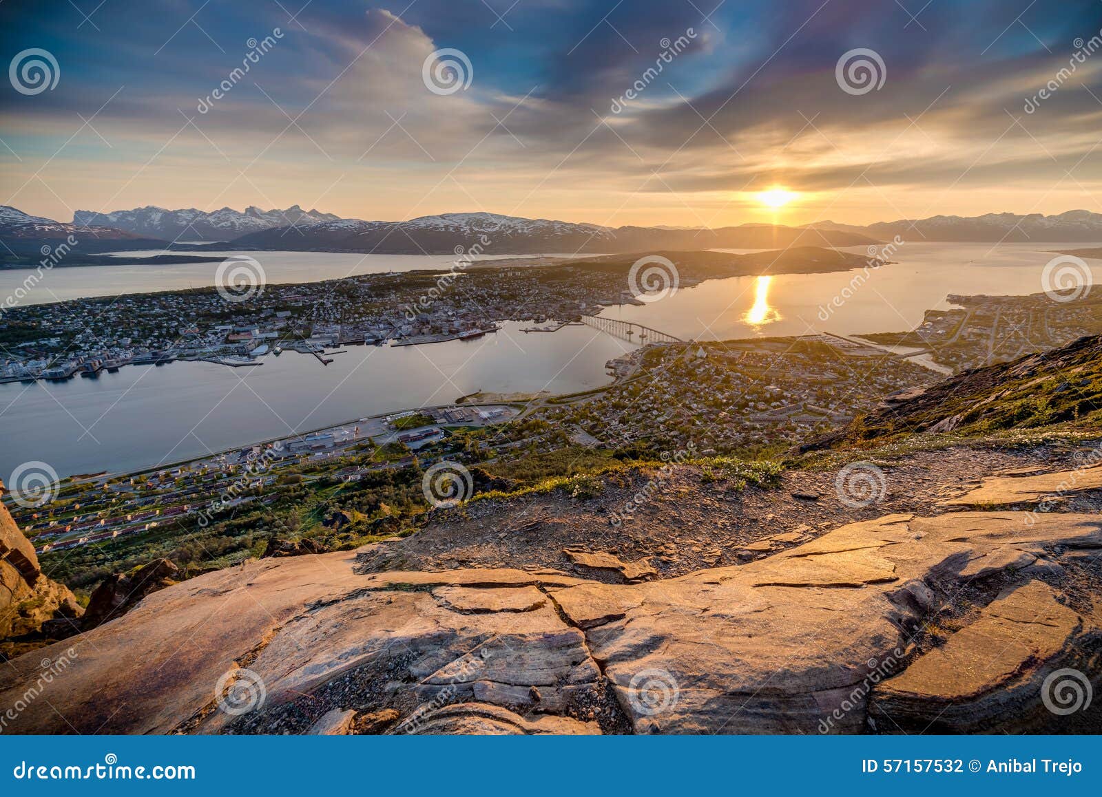 Tromso, Norway. 17th June, 2023. Midnight Sun Marathon in Tromso, Norway.  Credit: Vit Javorik/Alamy Live News Stock Photo - Alamy