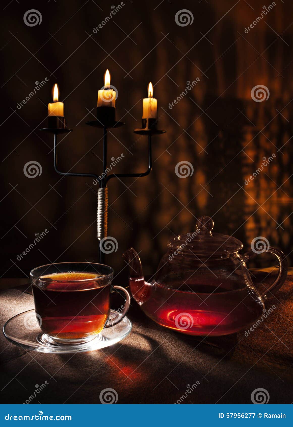 Midnight tea stock image. Image of concepts, chandelier 57956277