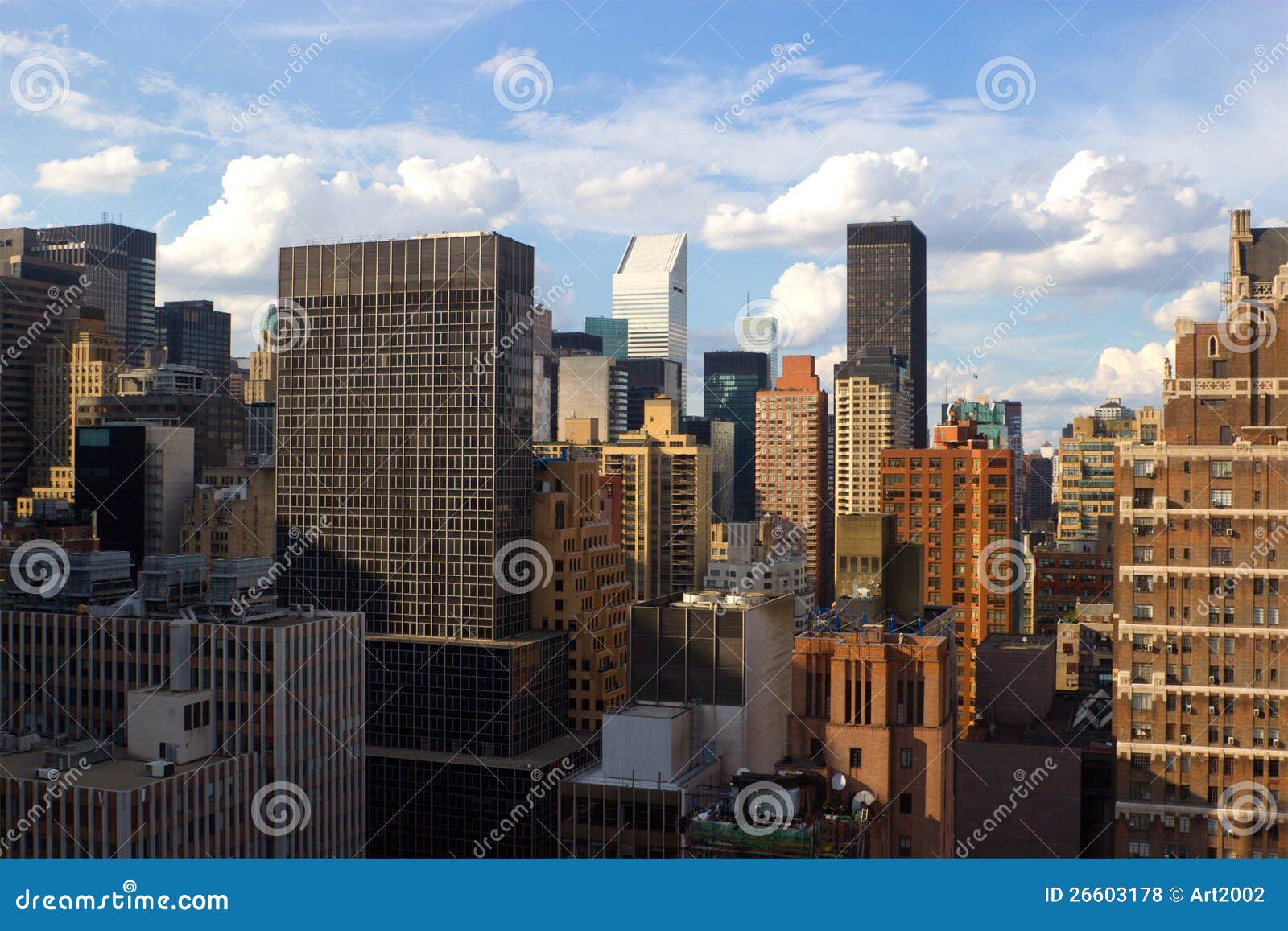 Midtown East Side Rooftops, NYC Stock Photo Image of rooftops