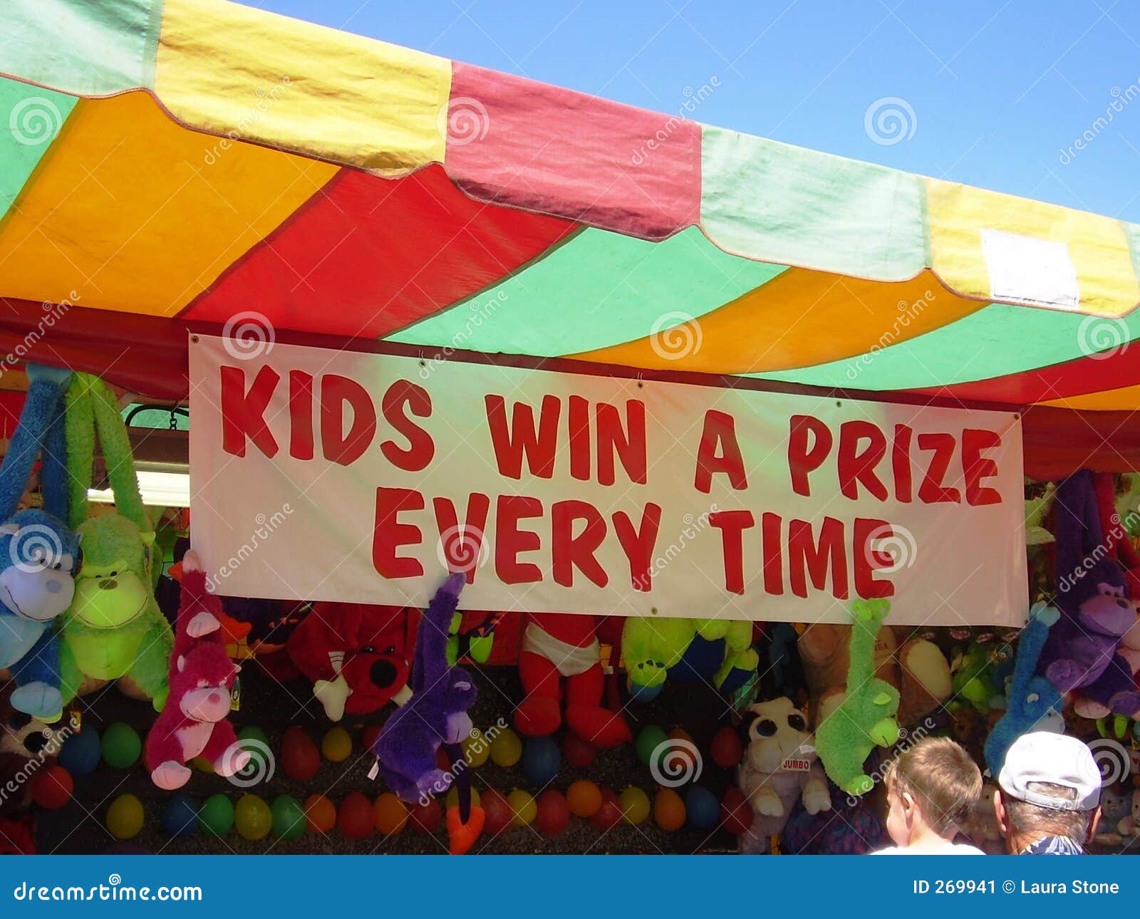 Midway Guarantee stock image. Image of carnival, summer 269941