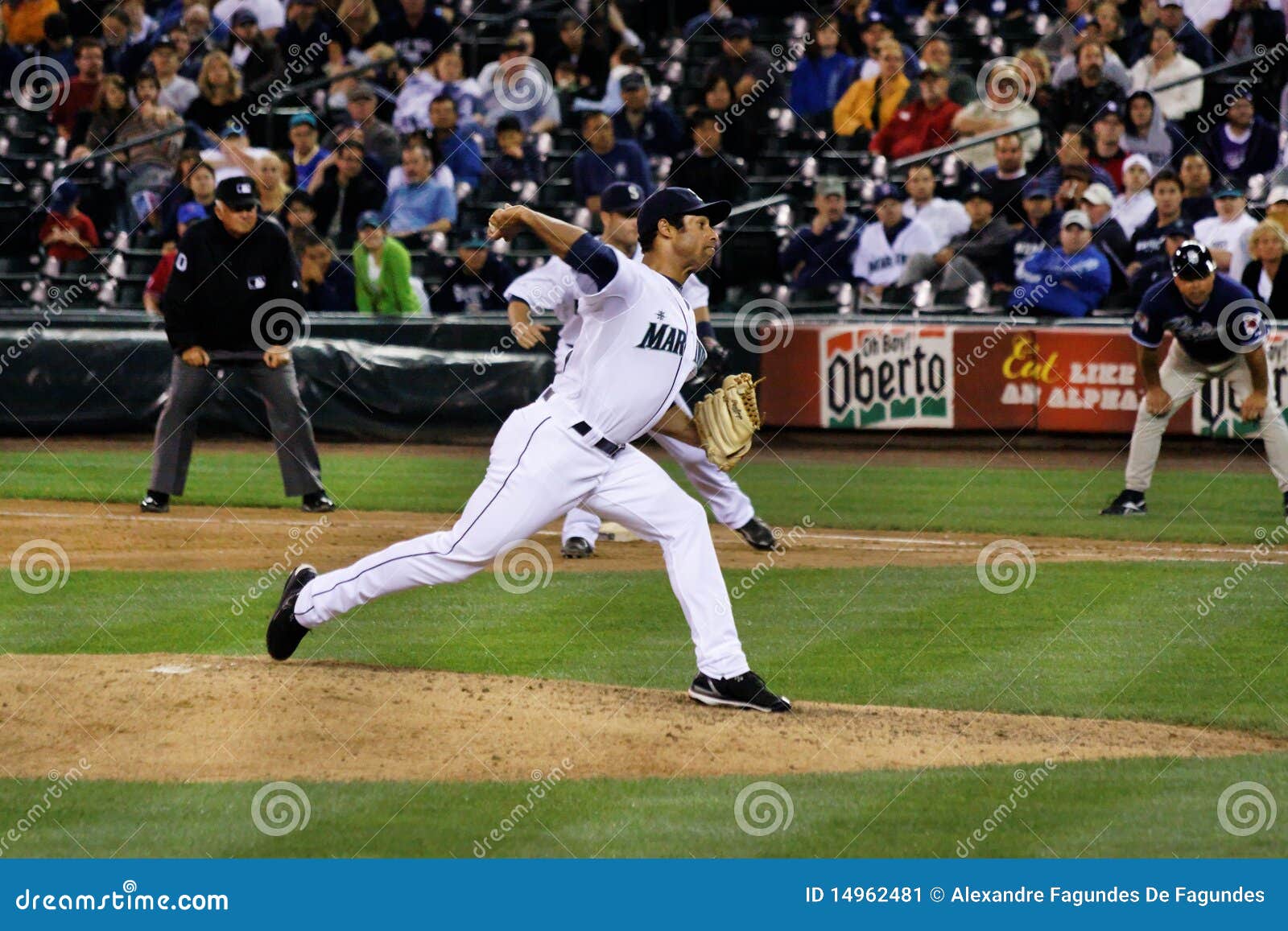 Miguel Batista Mariners Baseball Player Editorial Photo Image of