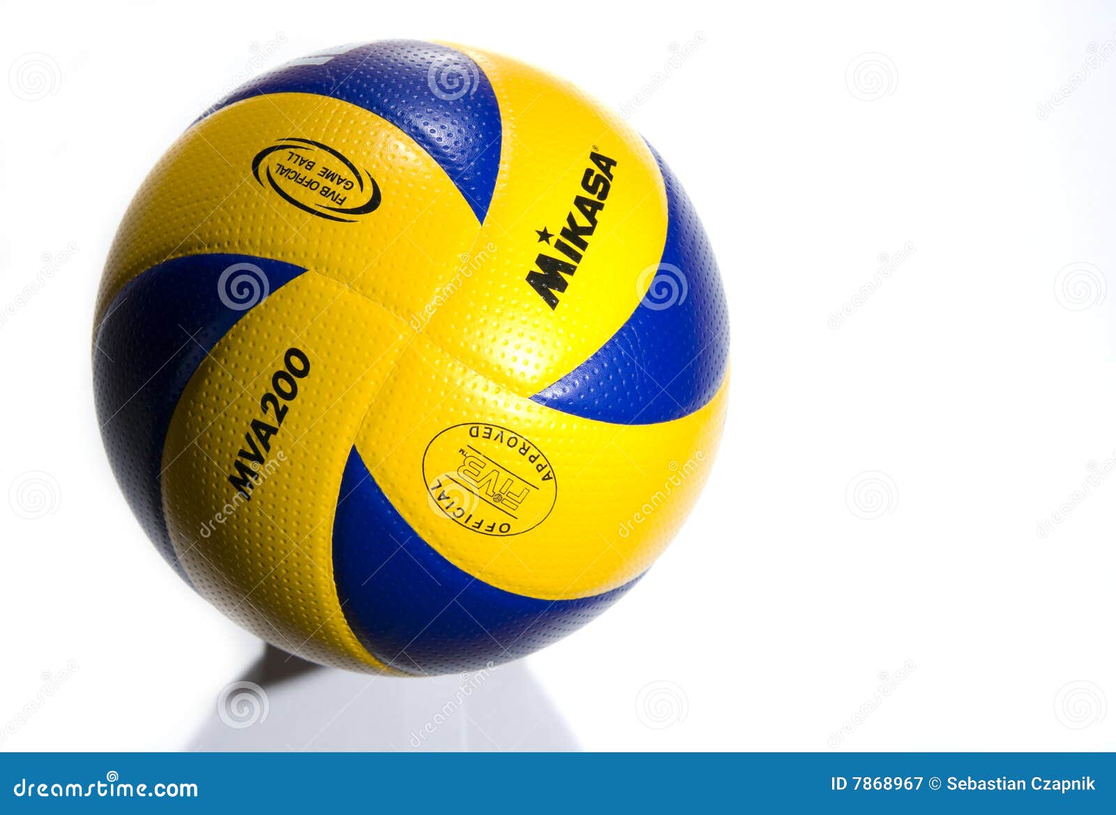 Mikasa official volleyball redaktionell arkivbild. Bild av stänga 7868967