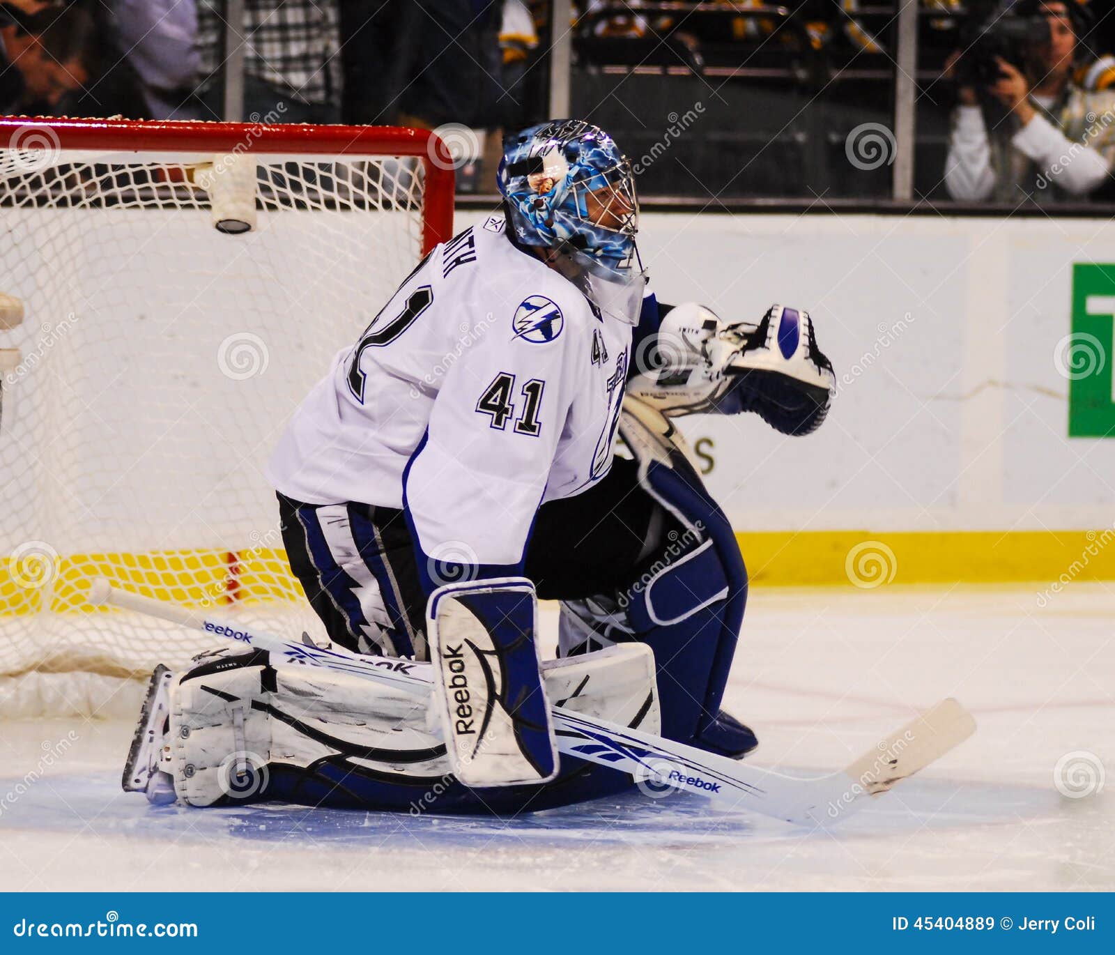 Mike Smith Tampa Bay Lightning Goalie. Editorial Stock Image Image of