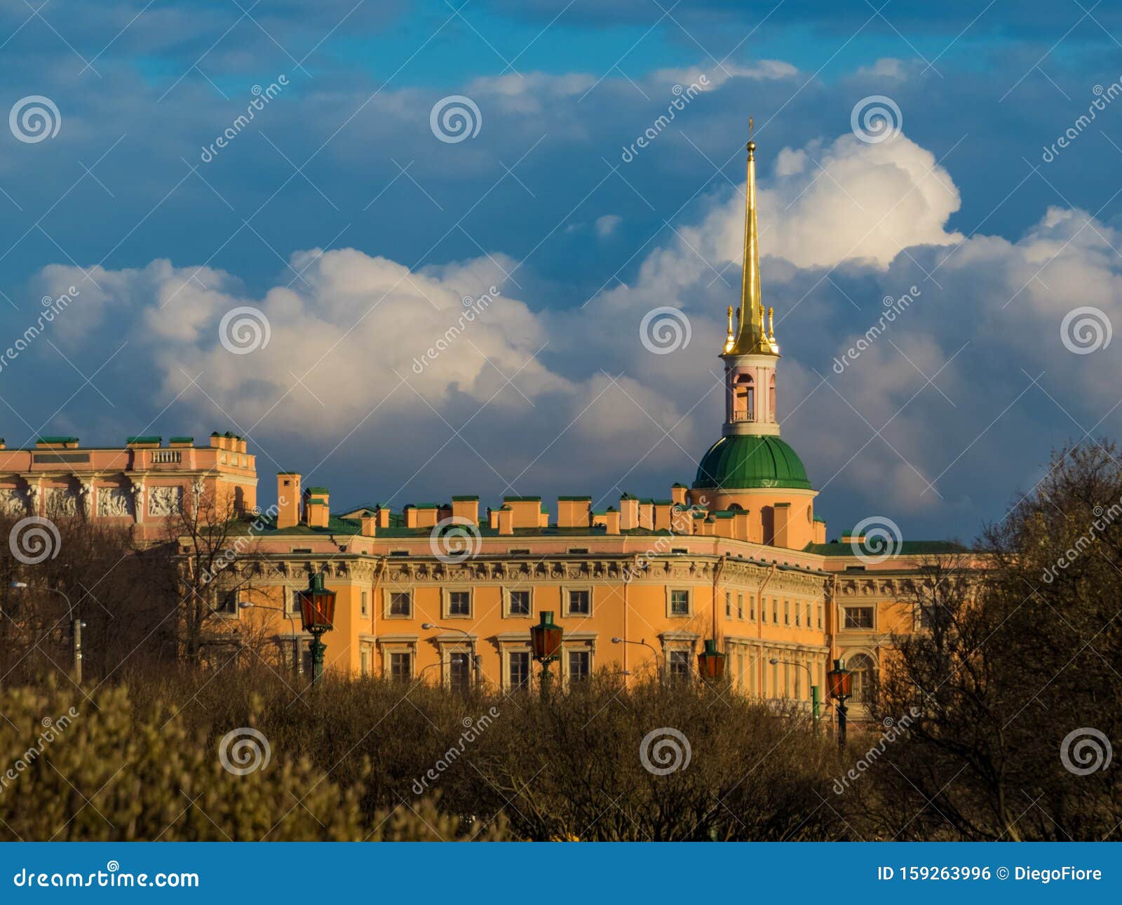 mikhailovsky zamok, st. petersburg, russia