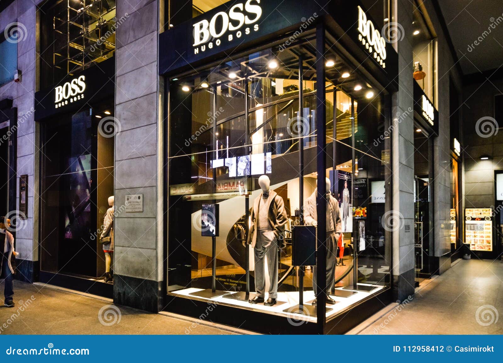 hugo boss sede italia