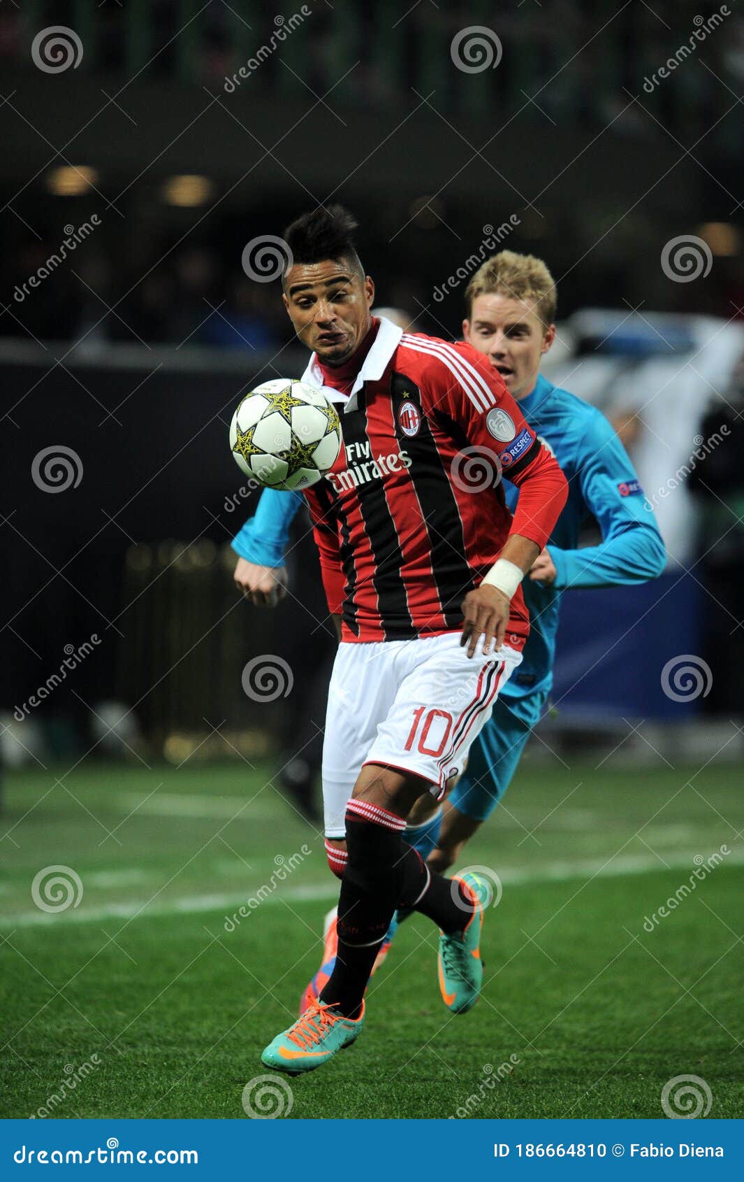 Kevin Prince Boateng In Action During The Match Editorial Image Image Of Game Club 186664810