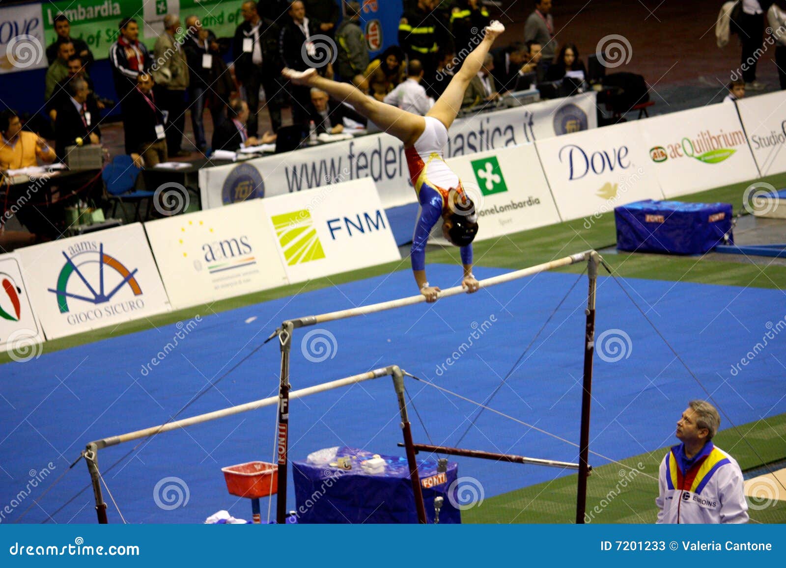 Milan Gymnastic Grand Prix 2008 Editorial Stock Photo Image of