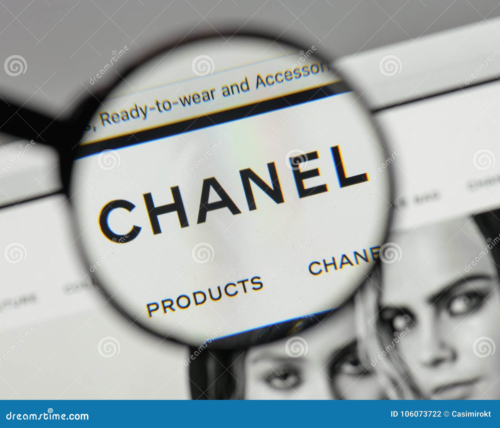 Set of Chanel Logo editorial image. Illustration of luxury - 227927605