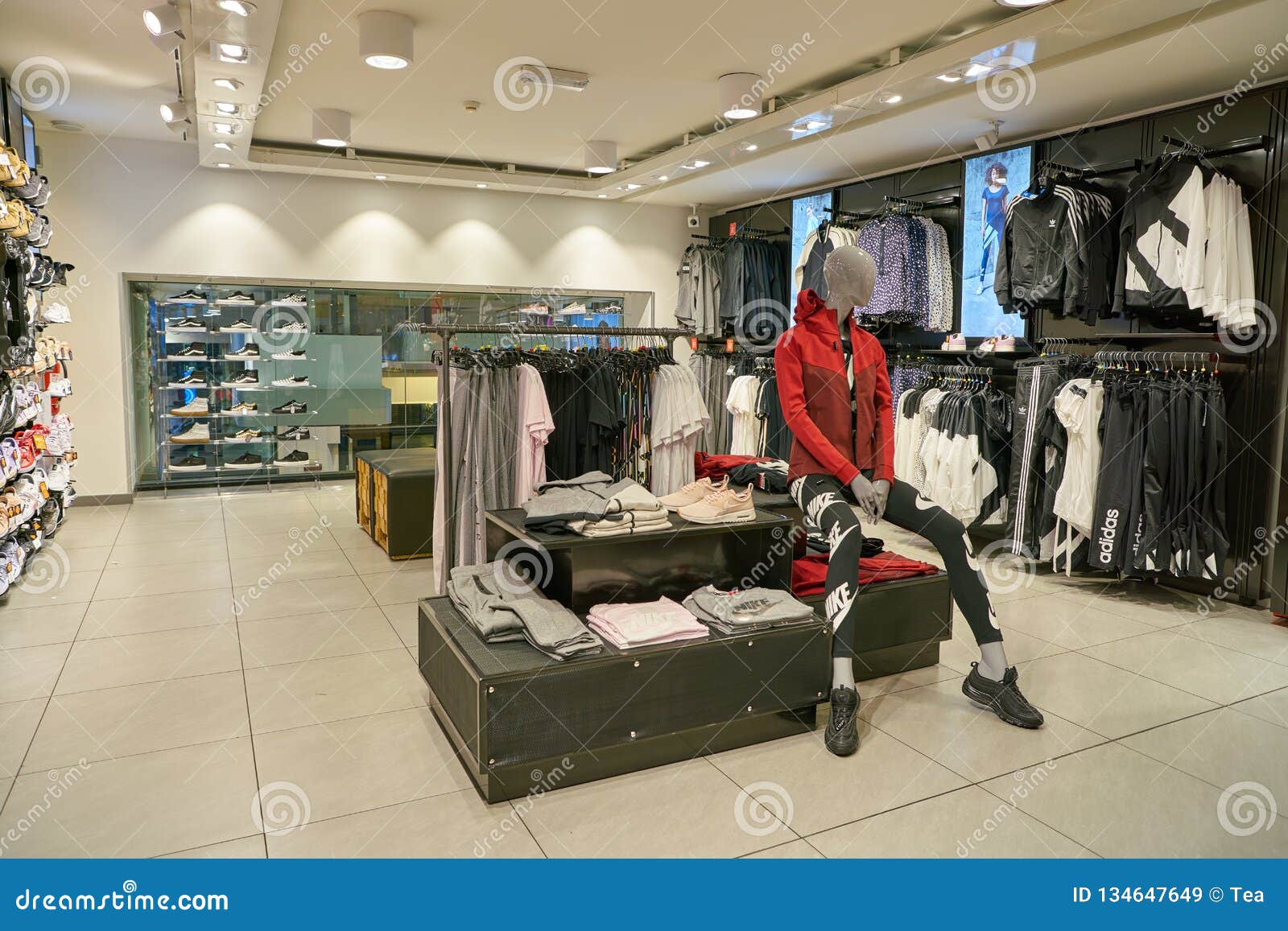 Foot Locker editorial stock image 