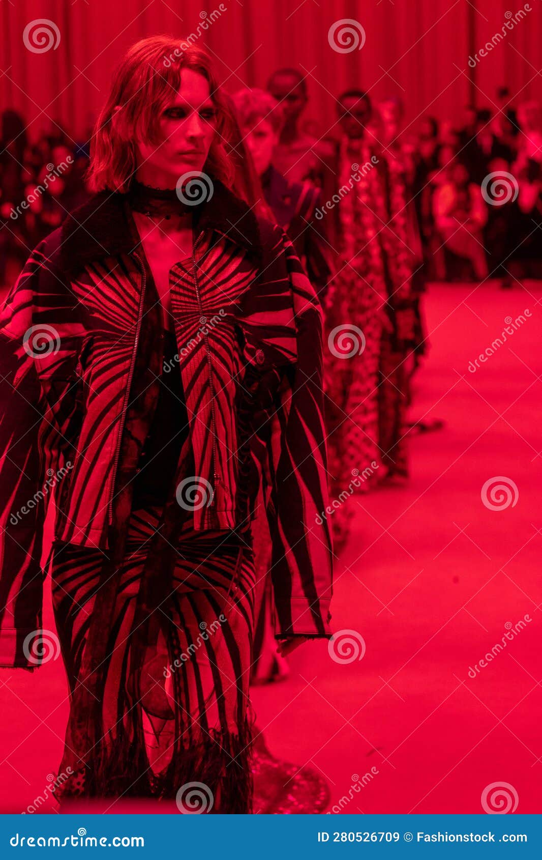 MILAN, ITALY - FEBRUARY 22: Models Walk the Runway Finale at the ...