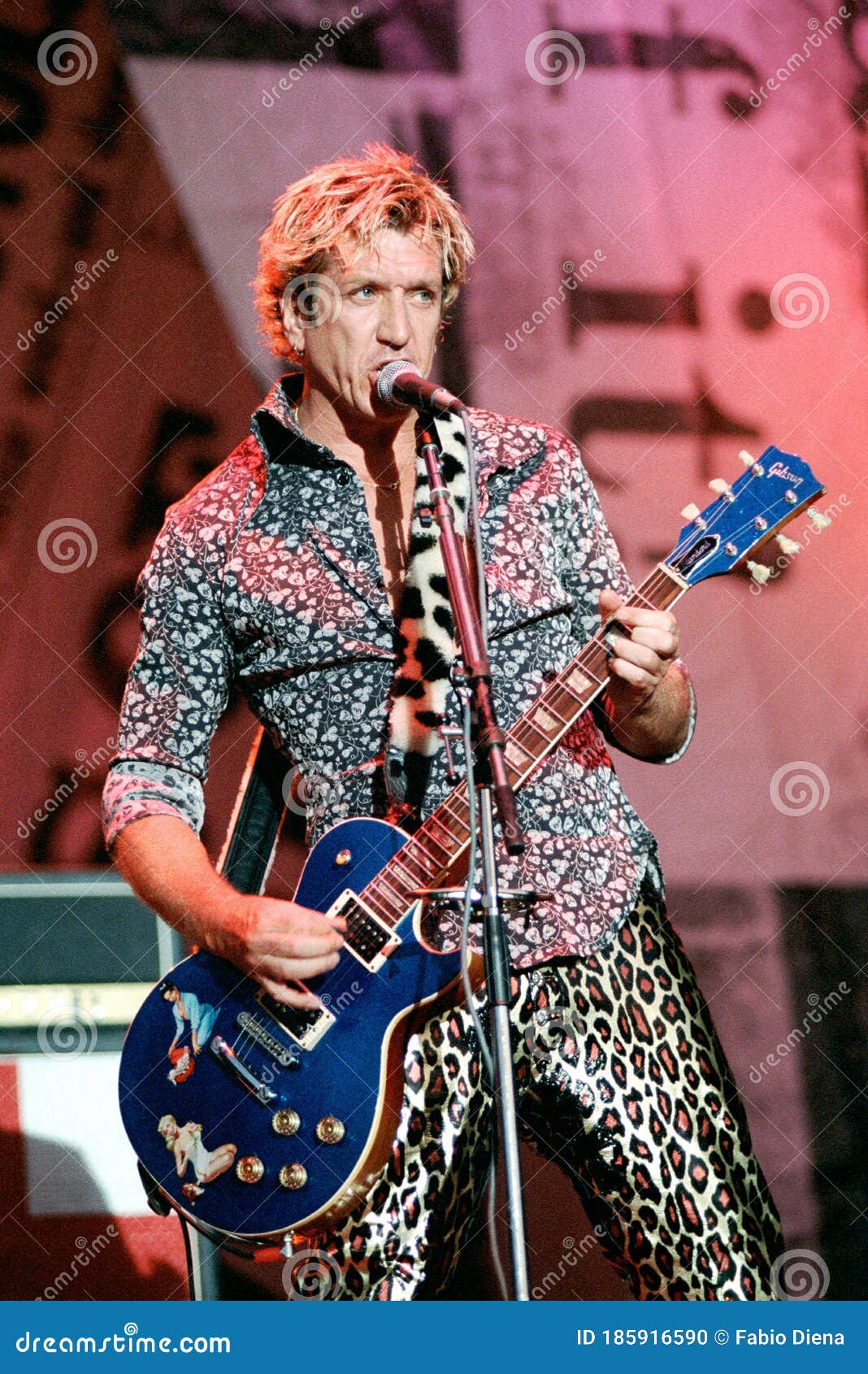 Sex Pistols Steve Jones During The Concert Editorial Image Image