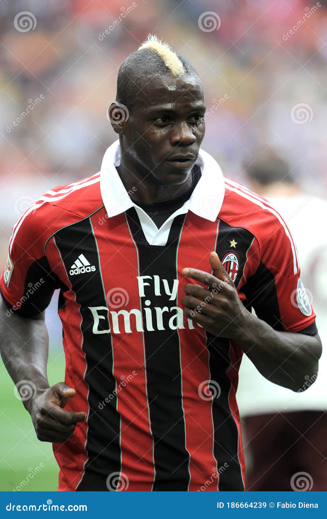 Mario Balotelli during the Editorial Stock Image Image of sport, professional: 186664239