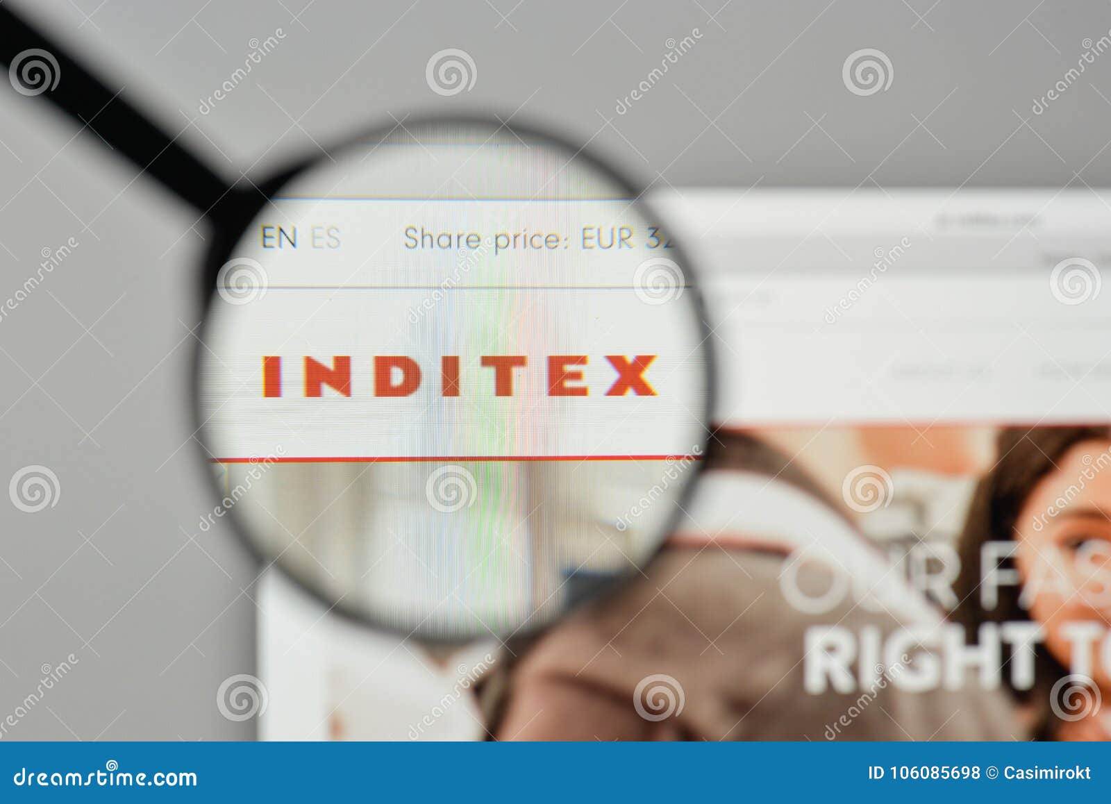 inditex website