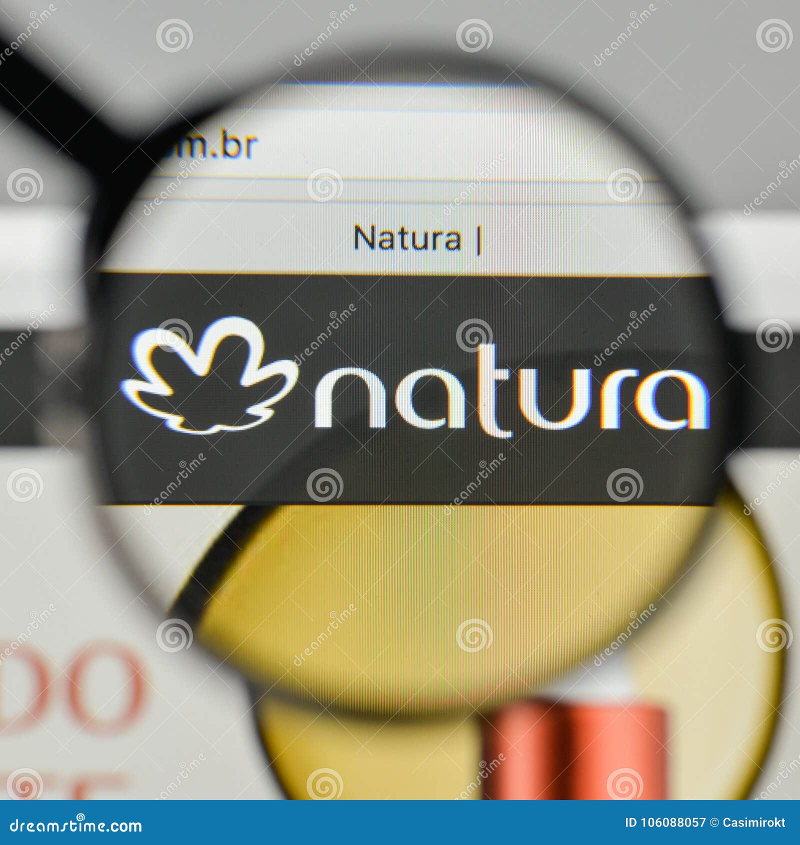 Milan, Italy - November 1, 2017: Natura Cosmeticos SA Logo on Th Editorial  Photography - Image of online, symbol: 106088057