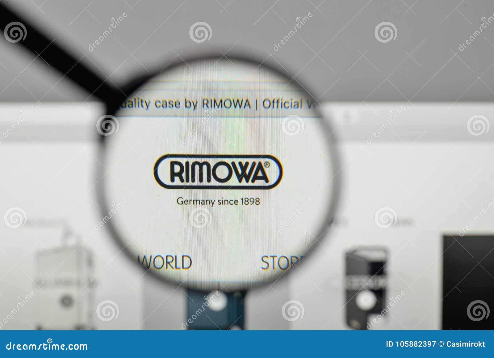 rimowa logo sticker