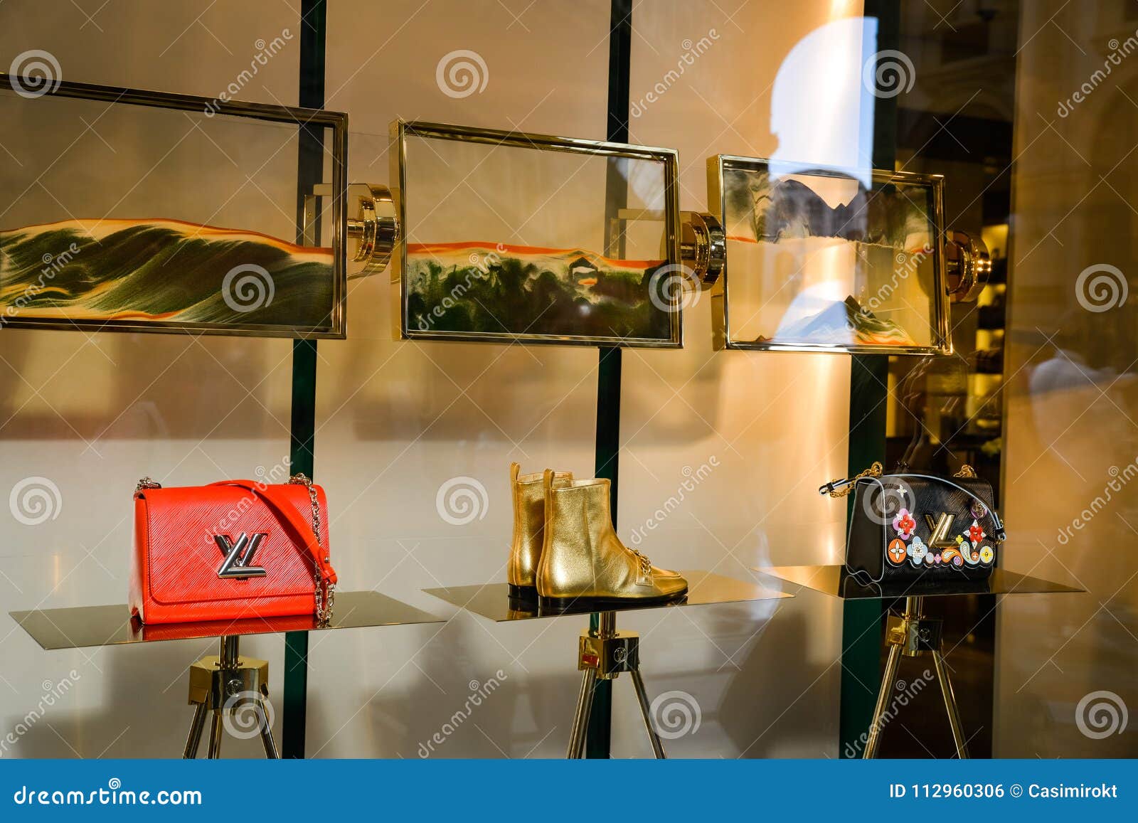 Milan, Italy - September 24, 2017: Louis Vuitton Bag In A Louis Editorial Photo - Image of ...