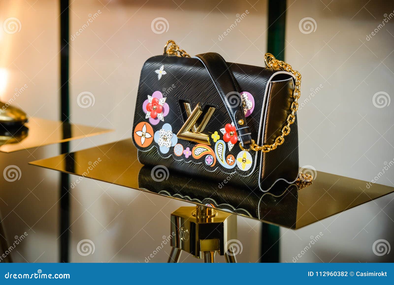 Milan, Italy - September 24, 2017: Louis Vuitton Bag in a Louis ...