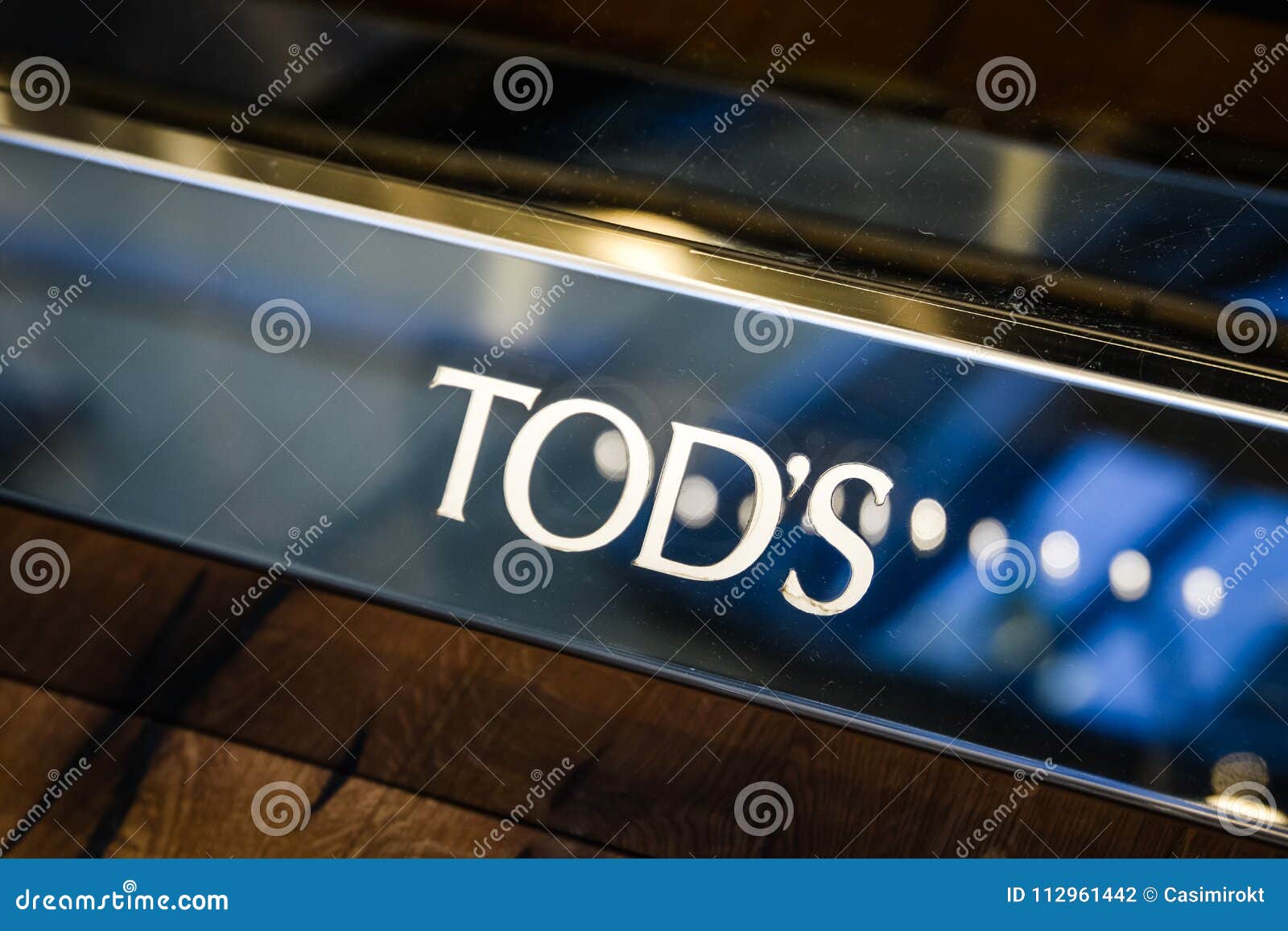 Milan, Italy - September 24, 2017: Tod S Store in Milan. Fashio ...