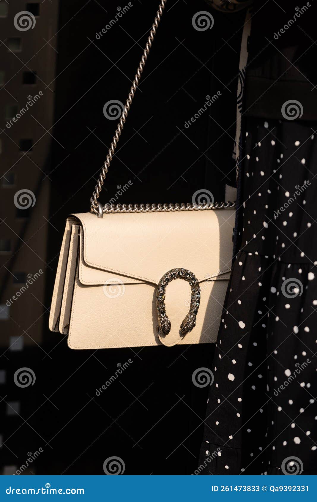 Milan, Italy - September, 23, 2022: Woman Wearing Dionysus Mini Leather Bag  from Gucci, Street Style Outfit. Editorial Stock Photo - Image of wear,  luxury: 261473833