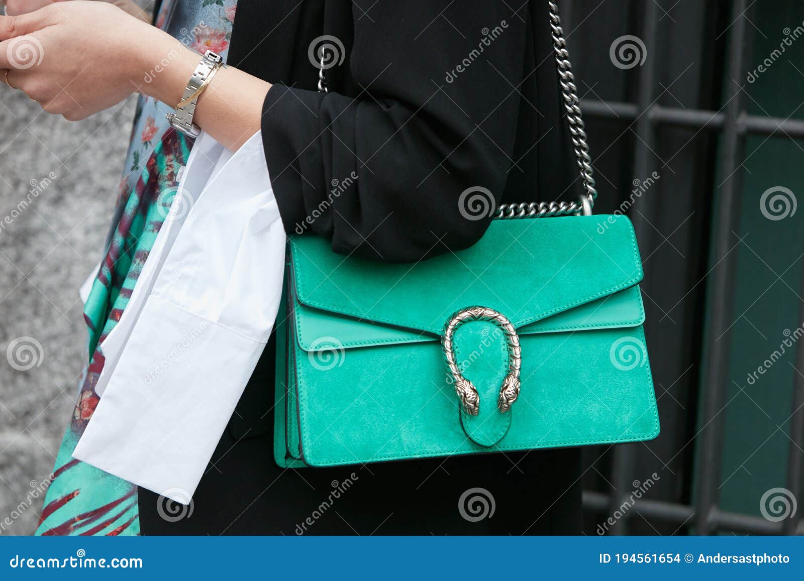 gucci bag turquoise