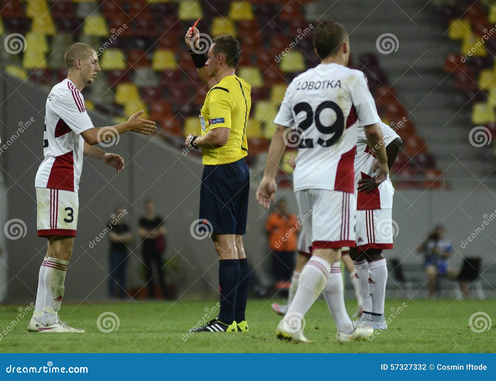 Soccer League FC Steaua Bucuresti Greeting Card