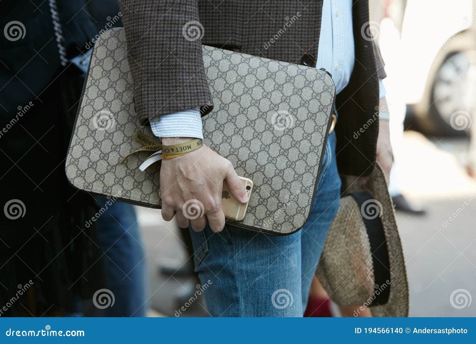 Man with Gucci Shoes and Louis Vuitton Bag before Gabriele Colangelo  Fashion Show, Milan Fashion Week Street Editorial Stock Photo - Image of  week, colangelo: 194564903